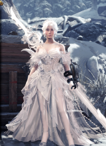 剑网3 花嫁JX3-01 绮梦花嫁 含发型 特效加外观替冰狼-小小MOD吧