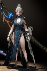 长腿高叉披风-小小MOD吧