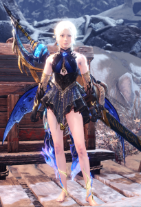 夜魅游萤夜魅游萤 拔刀翅膀 收刀裙子版 替换冰狼-小小MOD吧