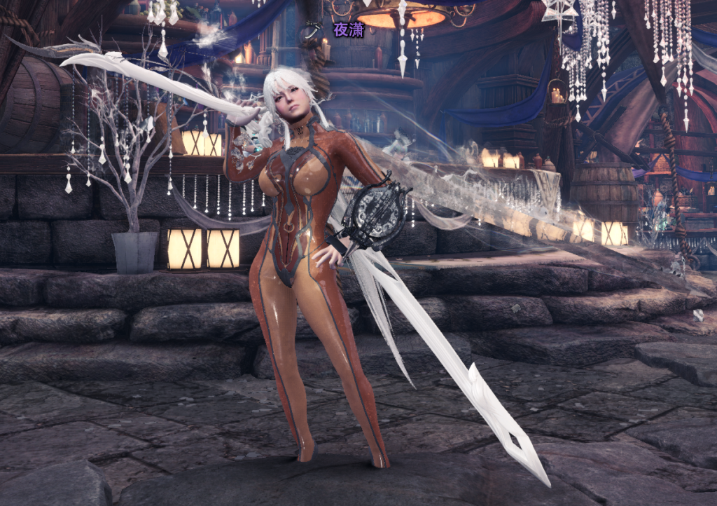 MHWI S – 剑星 伊芙 外观mod 含发型 替换银骑士 MHWI S – 剑星 伊芙 外观mod 含发型 替换银骑士