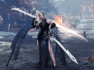 怪物猎人外观mod-万川青绿 默认黑 替换银骑士-小小MOD吧