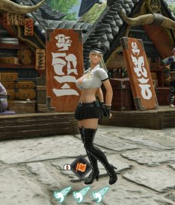 怪物猎人崛起mod-女警【替换雷狼套和墨镜头】-小小MOD吧