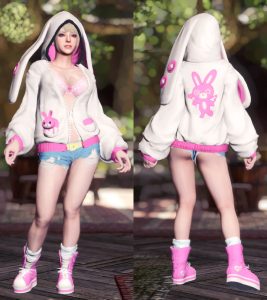 玛丽罗斯放荡兔子连帽衫-小小MOD吧