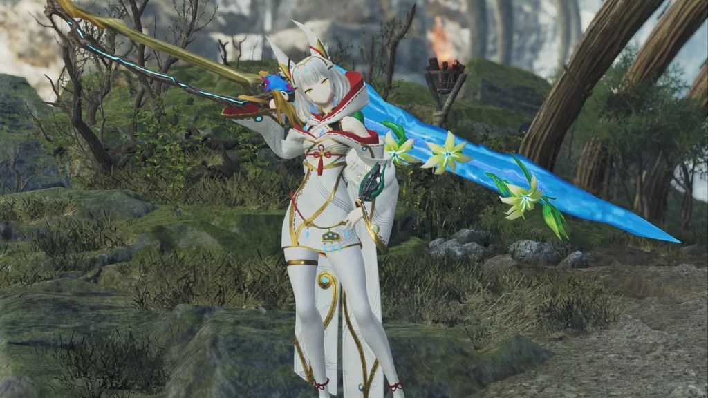 怪物猎人荒野mod-异度之刃3尼娅和他的太刀武器 怪物猎人荒野mod-异度之刃3尼娅和他的太刀武器