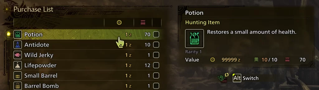 怪物猎人荒野mod-商店1金买入99999金卖出 怪物猎人荒野mod-商店1金买入99999金卖出