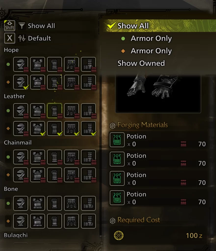 怪物猎人荒野mod-装备制作无需素材 怪物猎人荒野mod-装备制作无需素材