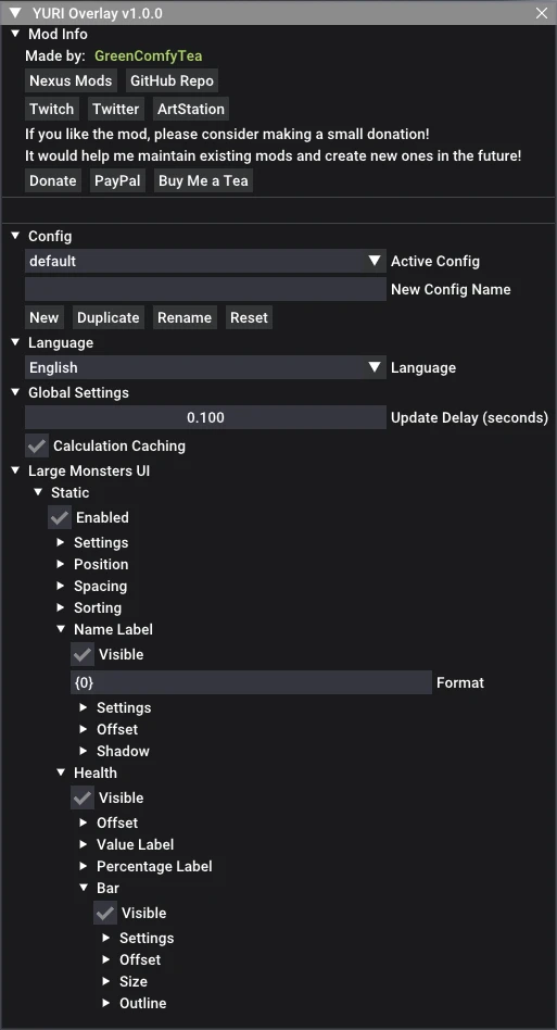 怪物猎人荒野mod-YURI 叠加层(已包含REFramework.NET) 怪物猎人荒野mod-YURI 叠加层(已包含REFramework.NET)