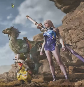 怪物猎人荒野mod-殷紫萍 旗袍-小小MOD吧