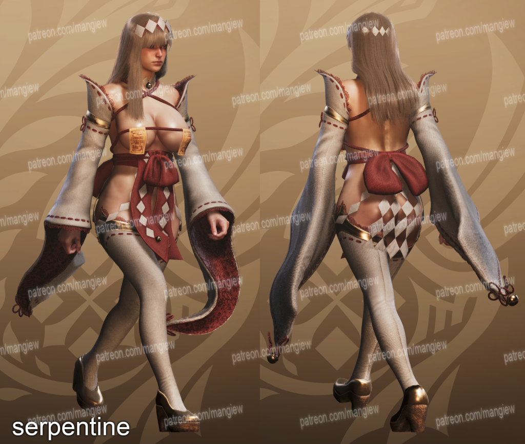 全网首发-怪物猎人荒野M大MOD-Serpentine 全网首发-怪物猎人荒野M大MOD-Serpentine