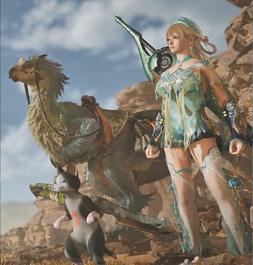 怪物猎人荒野mod-彩云衣 怪物猎人荒野mod-彩云衣