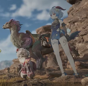 怪物猎人荒野mod-甘雨-小小MOD吧