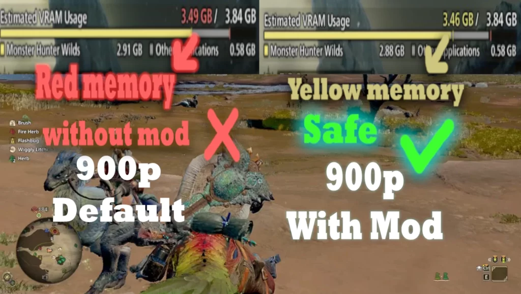 怪物猎人荒野mod-减少显存占用提升游戏性能 怪物猎人荒野mod-减少显存占用提升游戏性能