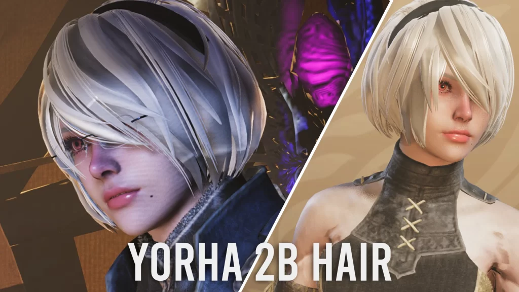 怪物猎人荒野mod-2B 头发 怪物猎人荒野mod-2B 头发