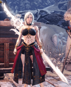 怪物猎人世界mod-异域裙子-小小MOD吧