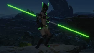 怪物猎人荒野mod-光剑（虫棍）-小小MOD吧