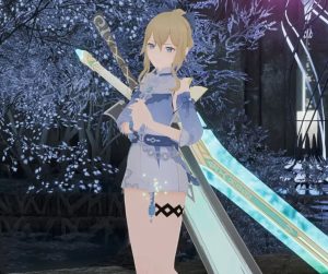 怪物猎人荒野mod-原神-天空·雨裁双武器斩斧+琴·海风之梦-小小MOD吧