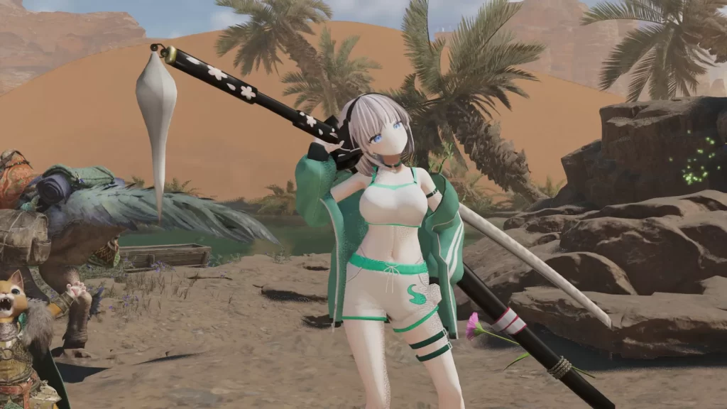 怪物猎人荒野mod-大雷带乳摇的泳装妖梦【表情+物理】 怪物猎人荒野mod-大雷带乳摇的泳装妖梦【表情+物理】