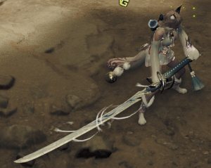 怪物猎人荒野mod-风神切（太刀）-小小MOD吧