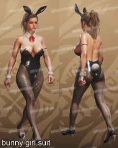 全网首发-怪物猎人荒野M大MOD-Bunny Girl Suit-小小MOD吧