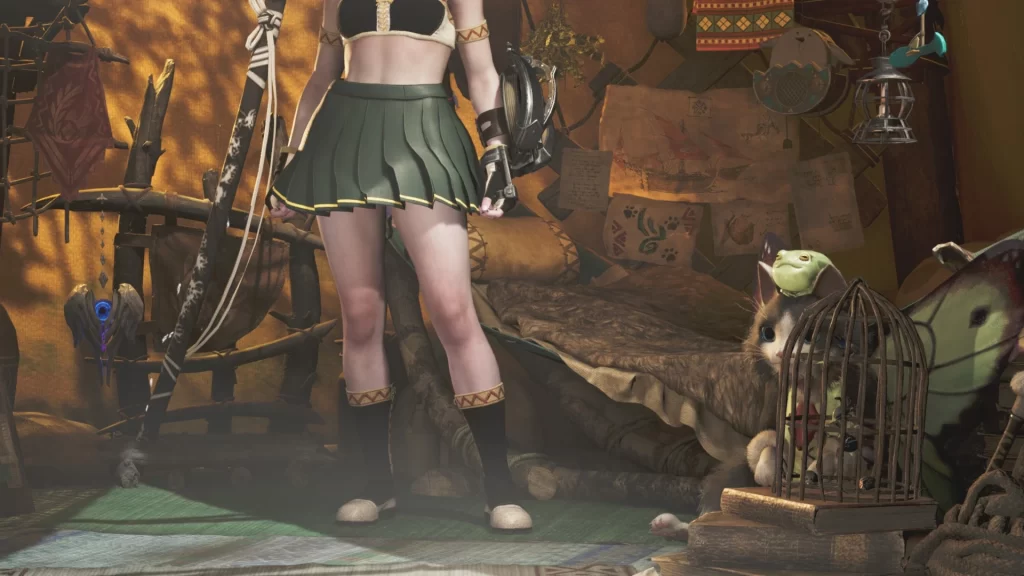 怪物猎人荒野mod-JK校服 怪物猎人荒野mod-JK校服