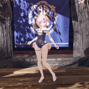 怪物猎人崛起mod-尘白弗提亚泳装-小小MOD吧