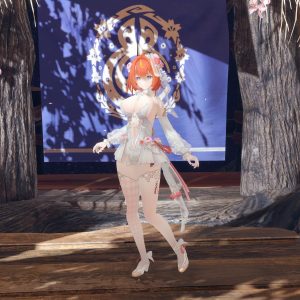 怪物猎人崛起mod-尘白苔丝花嫁皮-小小MOD吧