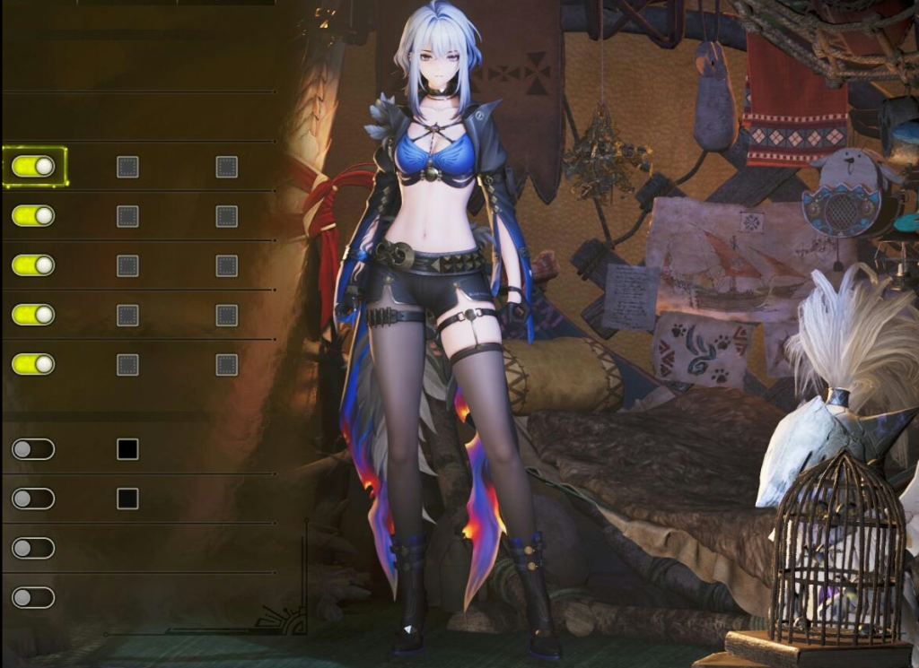 怪物猎人荒野mod-鸣潮嘉贝莉娜 怪物猎人荒野mod-鸣潮嘉贝莉娜