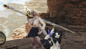 怪物猎人荒野mod-白鹿太刀-小小MOD吧