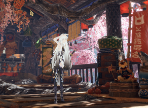 怪物猎人崛起mod-赛琳娜_希声·白发-小小MOD吧