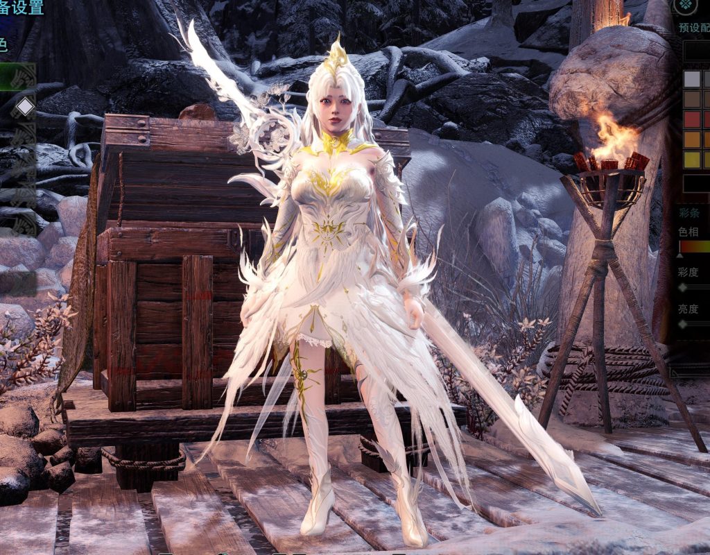 怪物猎人世界mod-天谕·誓羽（含变身）-小小MOD吧