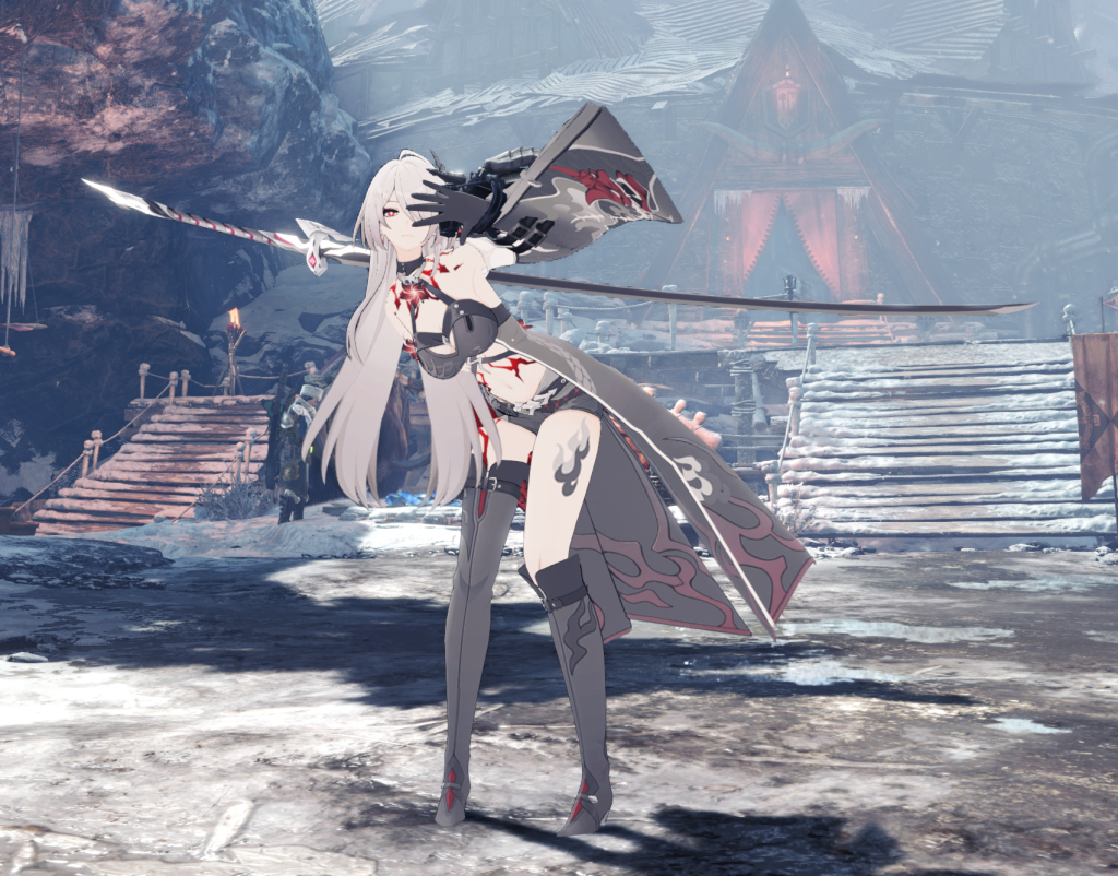 怪物猎人世界mod-红色形态黄泉+太刀武器 怪物猎人世界mod-红色形态黄泉+太刀武器