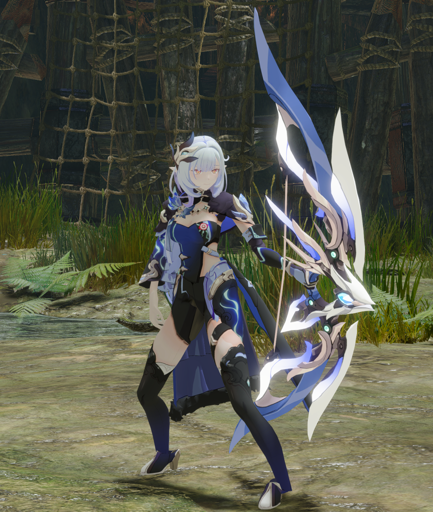 怪物猎人崛起-爱莉希雅-侵蚀律者（附带武器和特效）-小小MOD吧