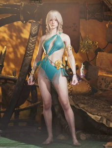 怪物猎人荒野mod-季莹莹 泳装v1.1-小小MOD吧