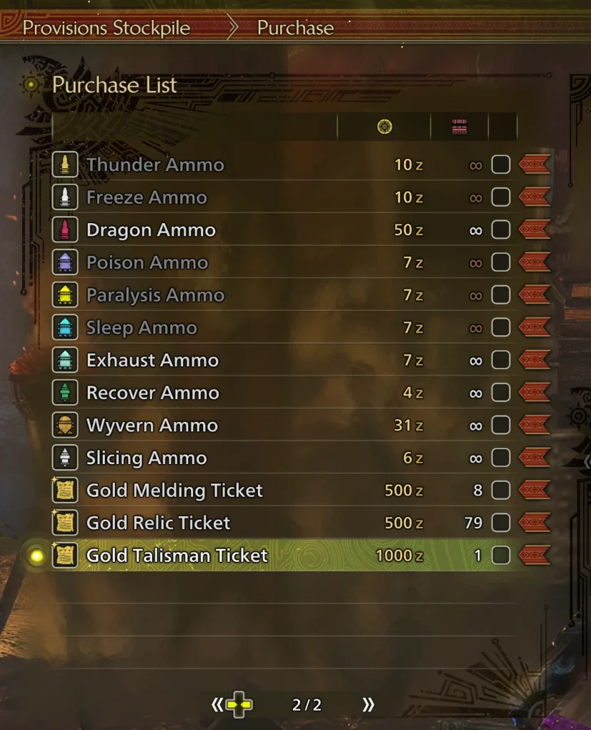 怪物猎人荒野mod-商店出售金票支持ver1.041-小小MOD吧