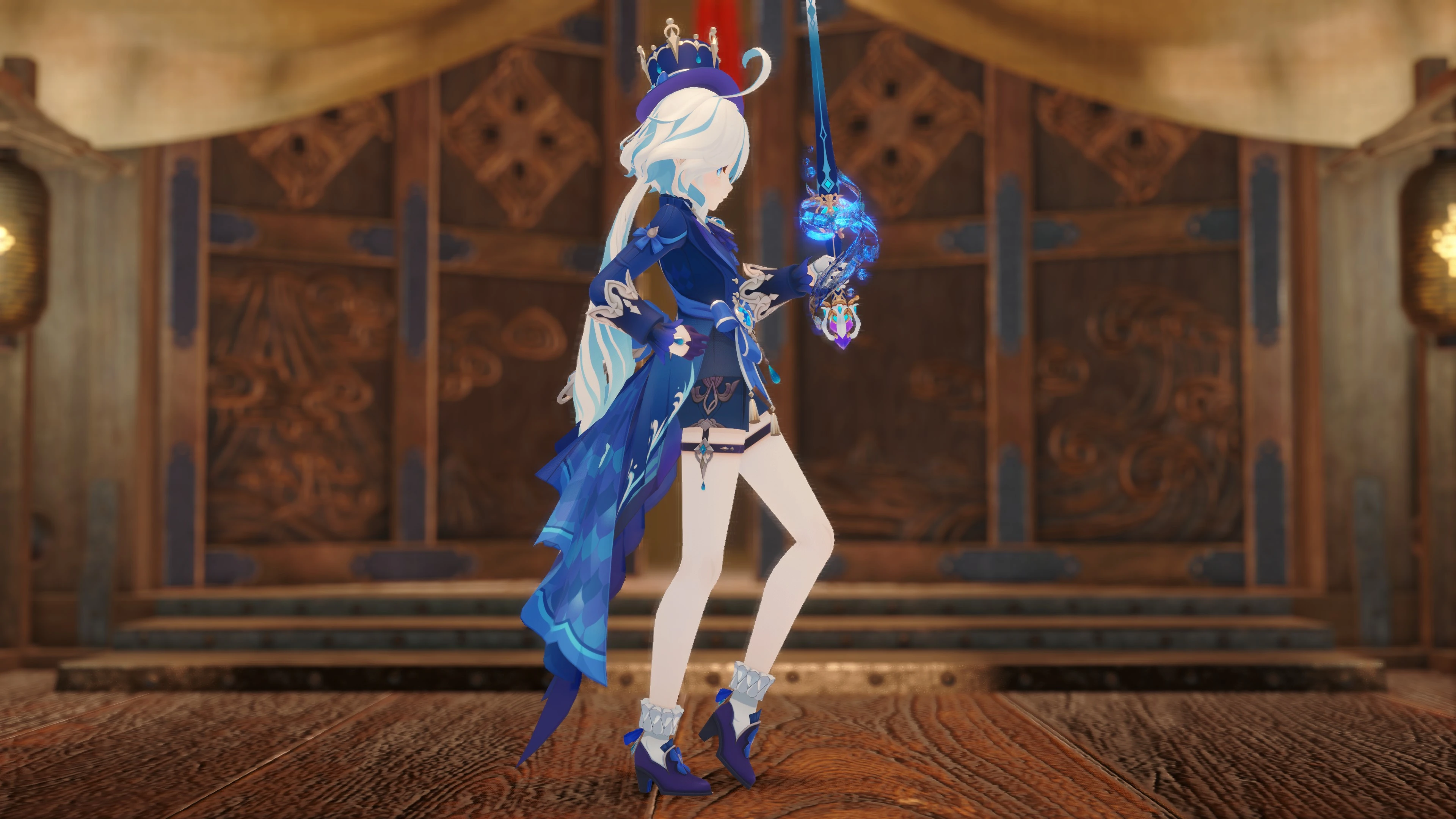 Genshin Impact Furina （Ousia） 与武器 （SNS）