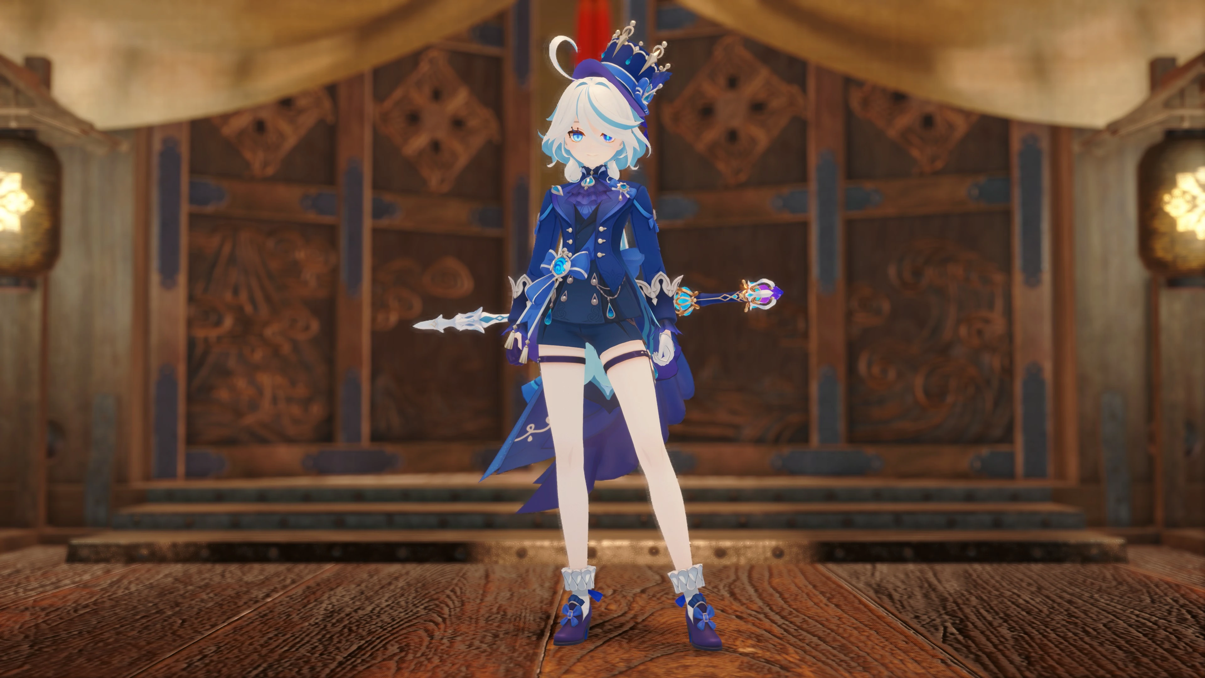 Genshin Impact Furina （Ousia） 与武器 （SNS）