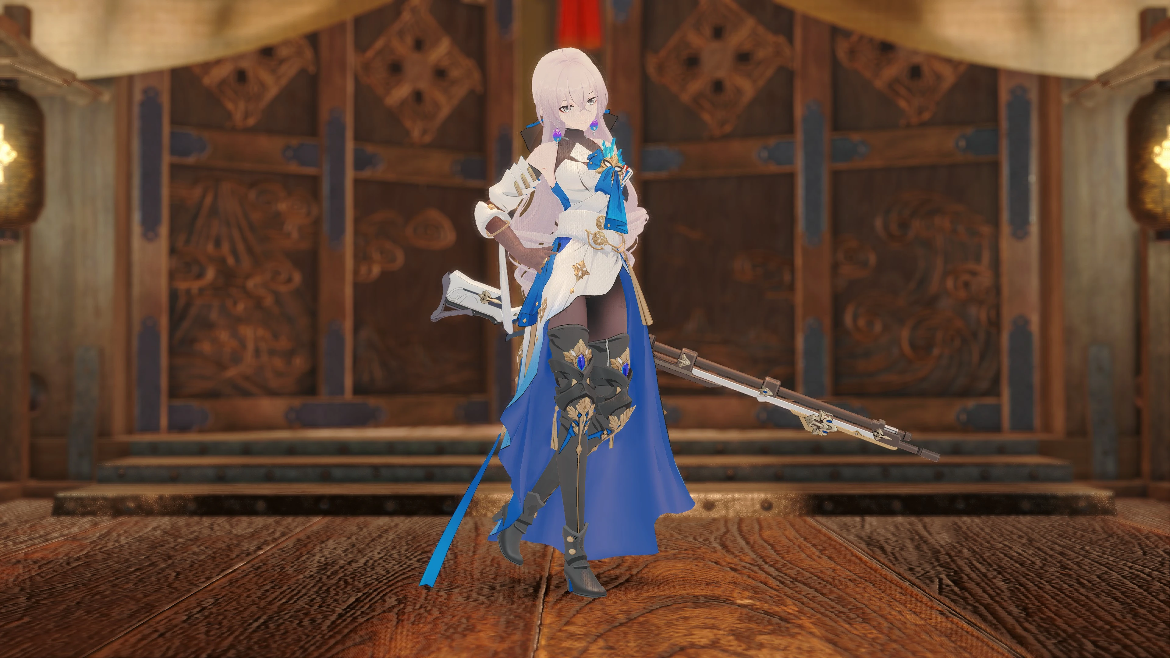 崩坏星穹铁道 Bronya with weapon （LBG）-小小MOD吧
