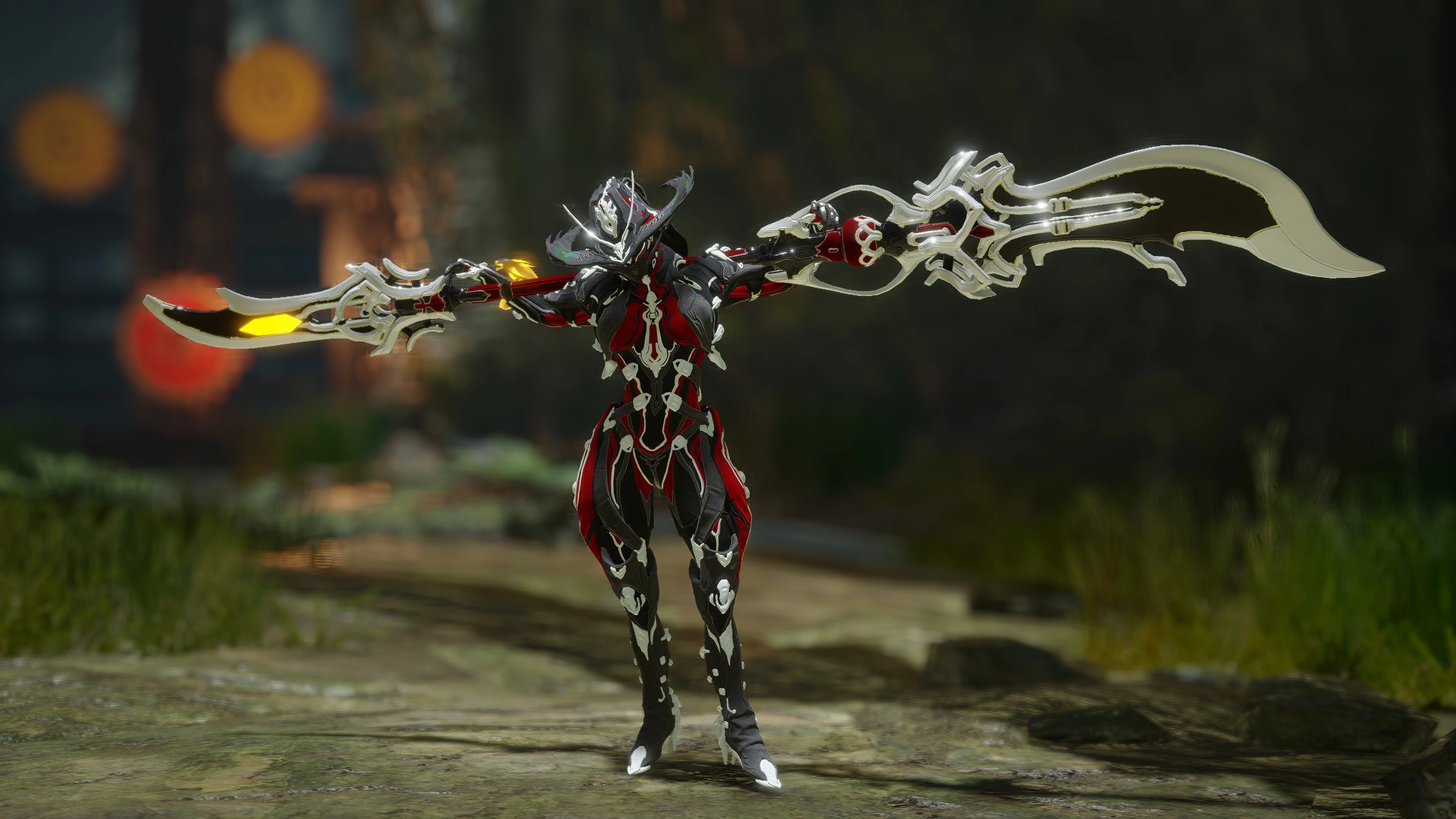 WARFRAME Mesa Prime 和武器