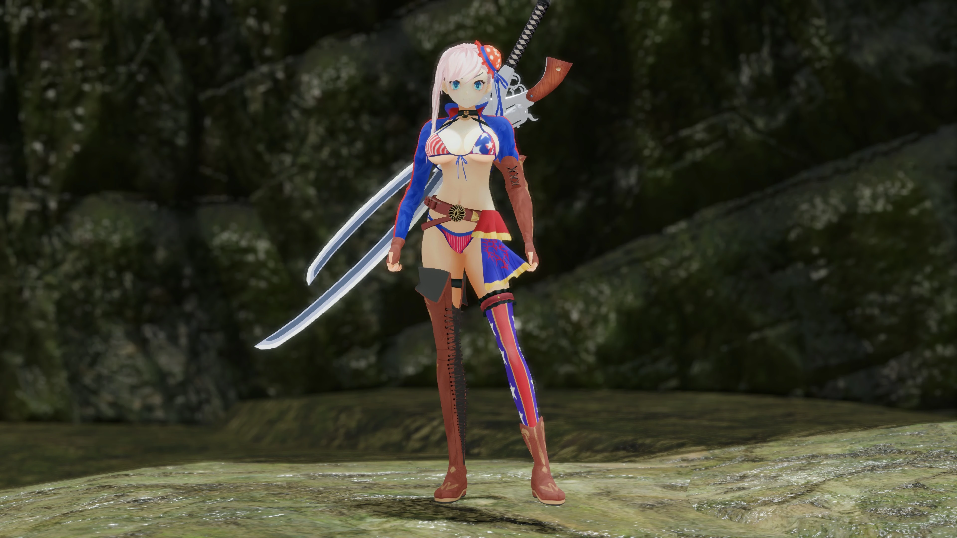 命运大命令宫本武藏（狂战士版）与武器（DB）-小小MOD吧