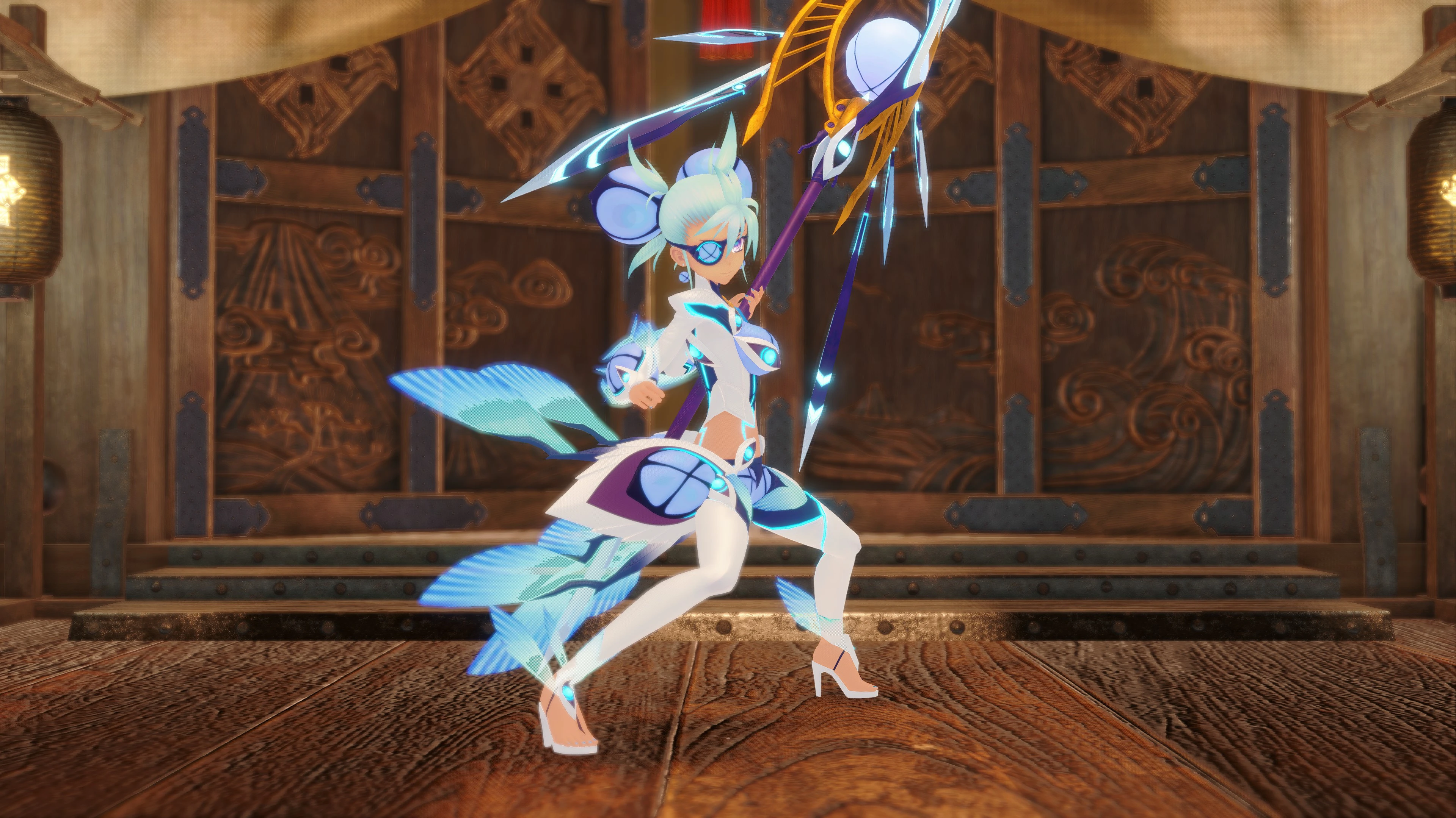 Xenoblade Chronicles 2 Praxis with weapon （Lance）
