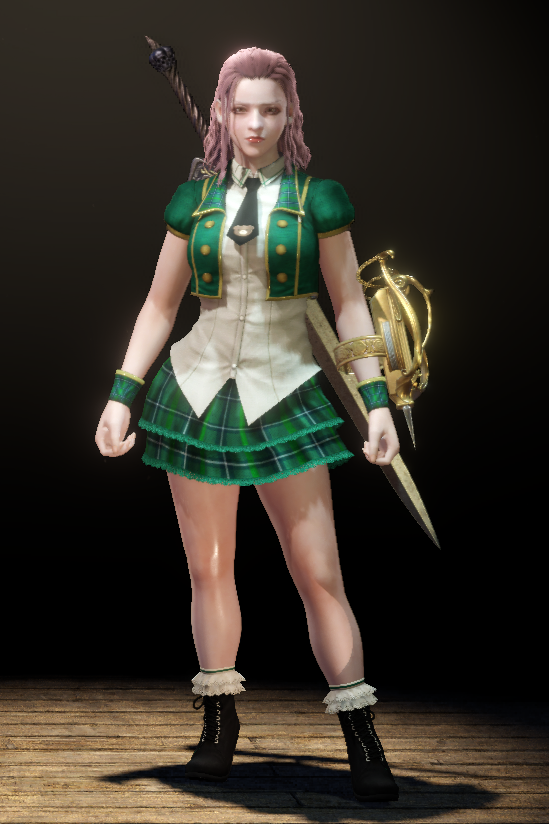 服装外观 贵族校服  黑狼鸟A-小小MOD吧