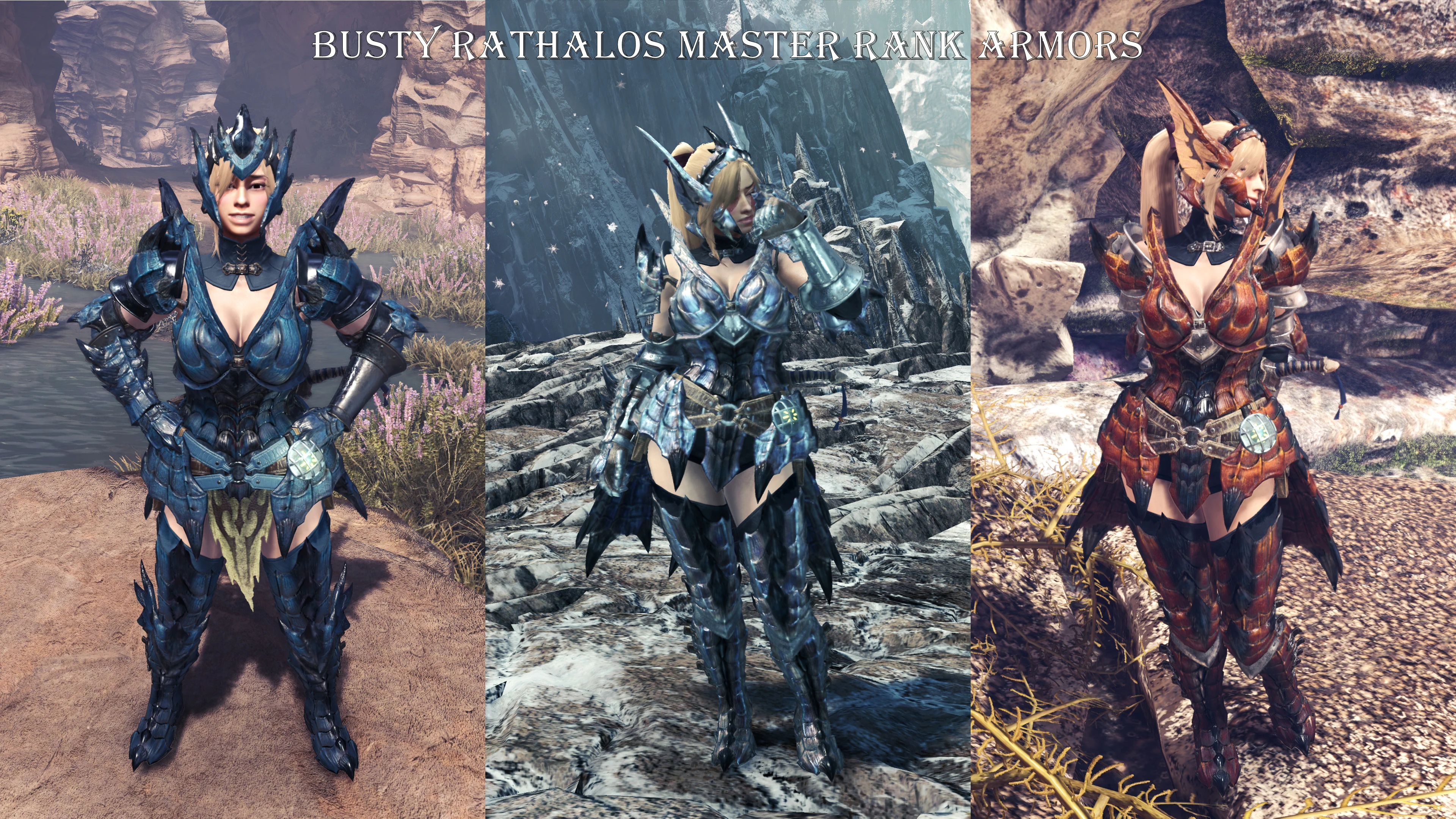 丰满的 Rathalos Alpha 和 Beta （MR）-小小MOD吧