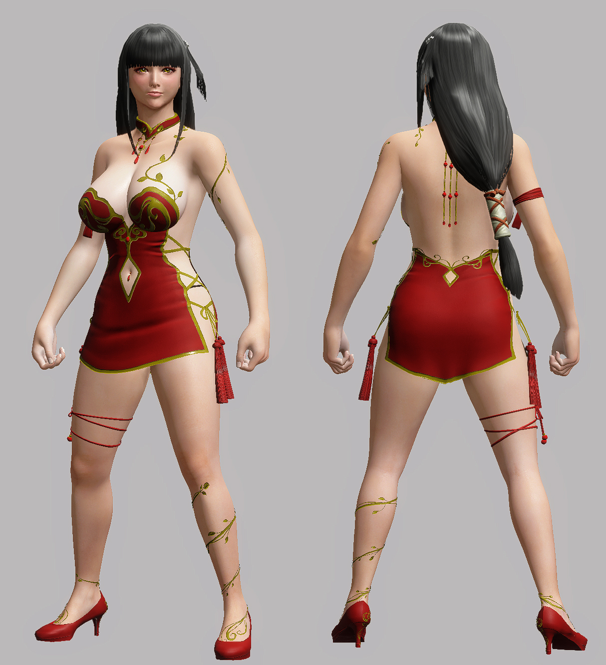 红色短裙-小小MOD吧