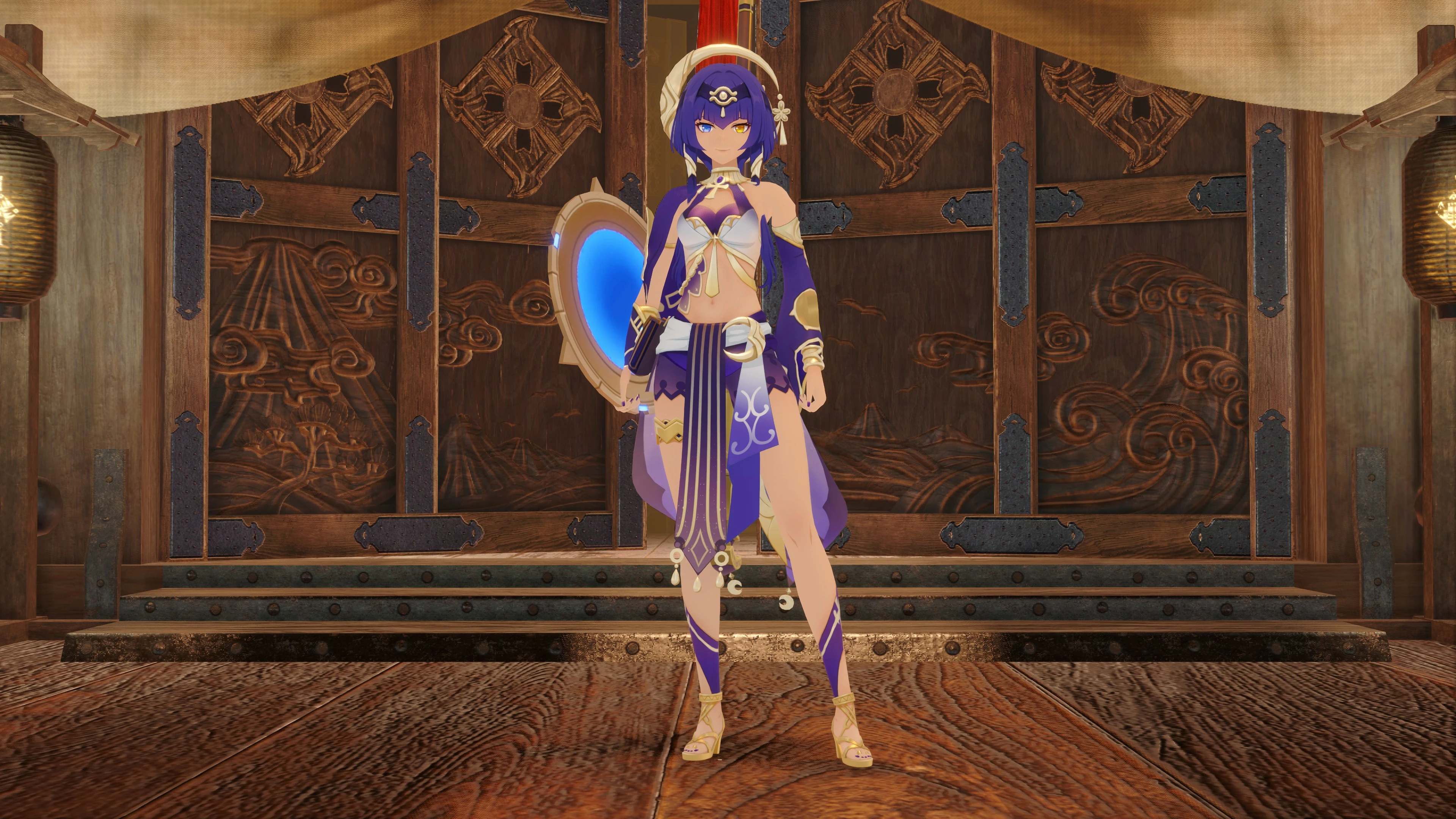 Genshin Impact Candace 与武器（长矛