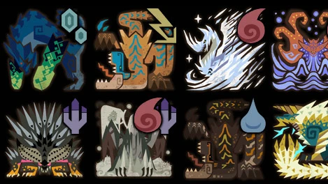 Iceborne （Hi-Res） 的怪物弱点图标指示器-小小MOD吧