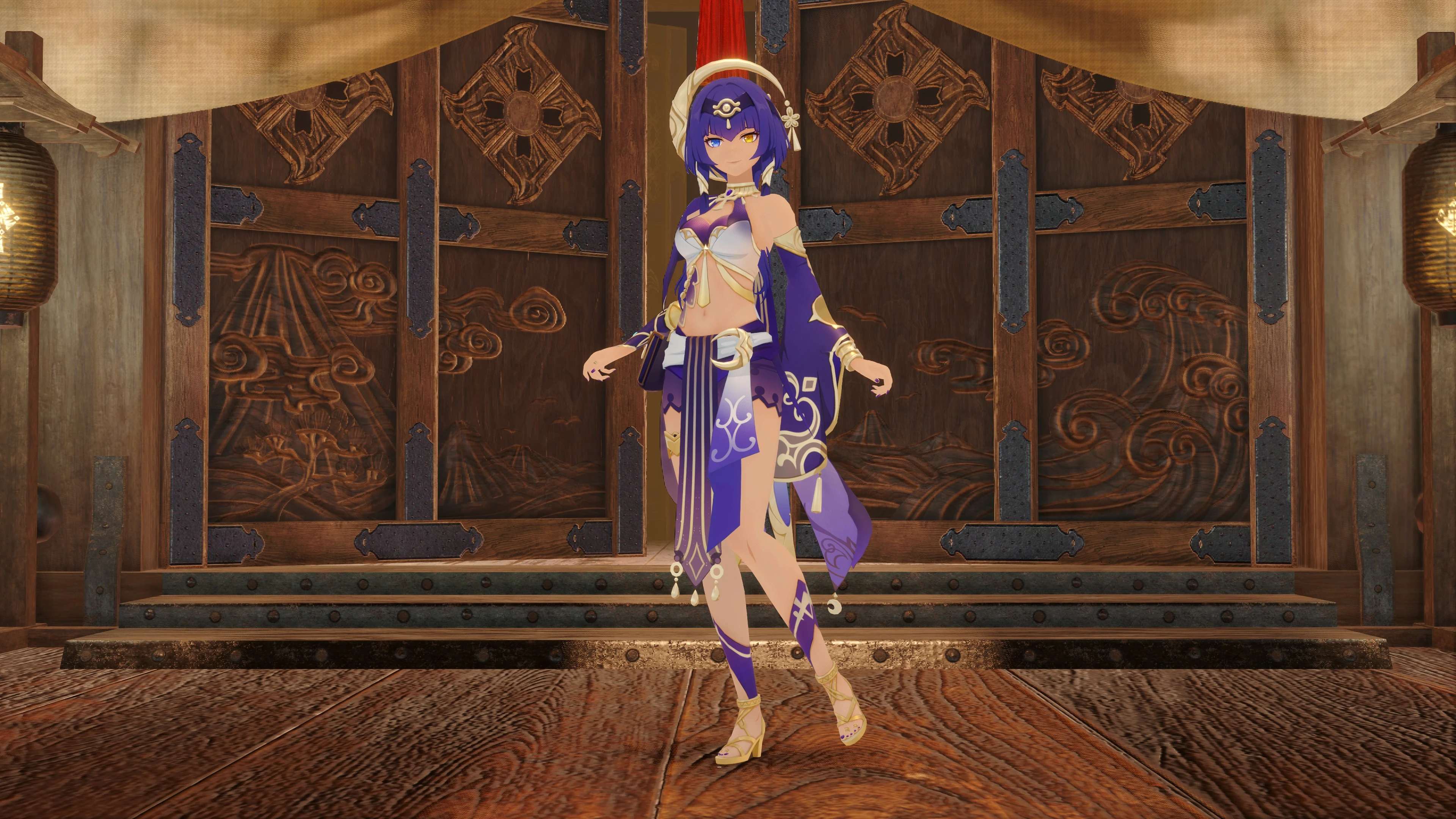 Genshin Impact Candace 与武器（长矛