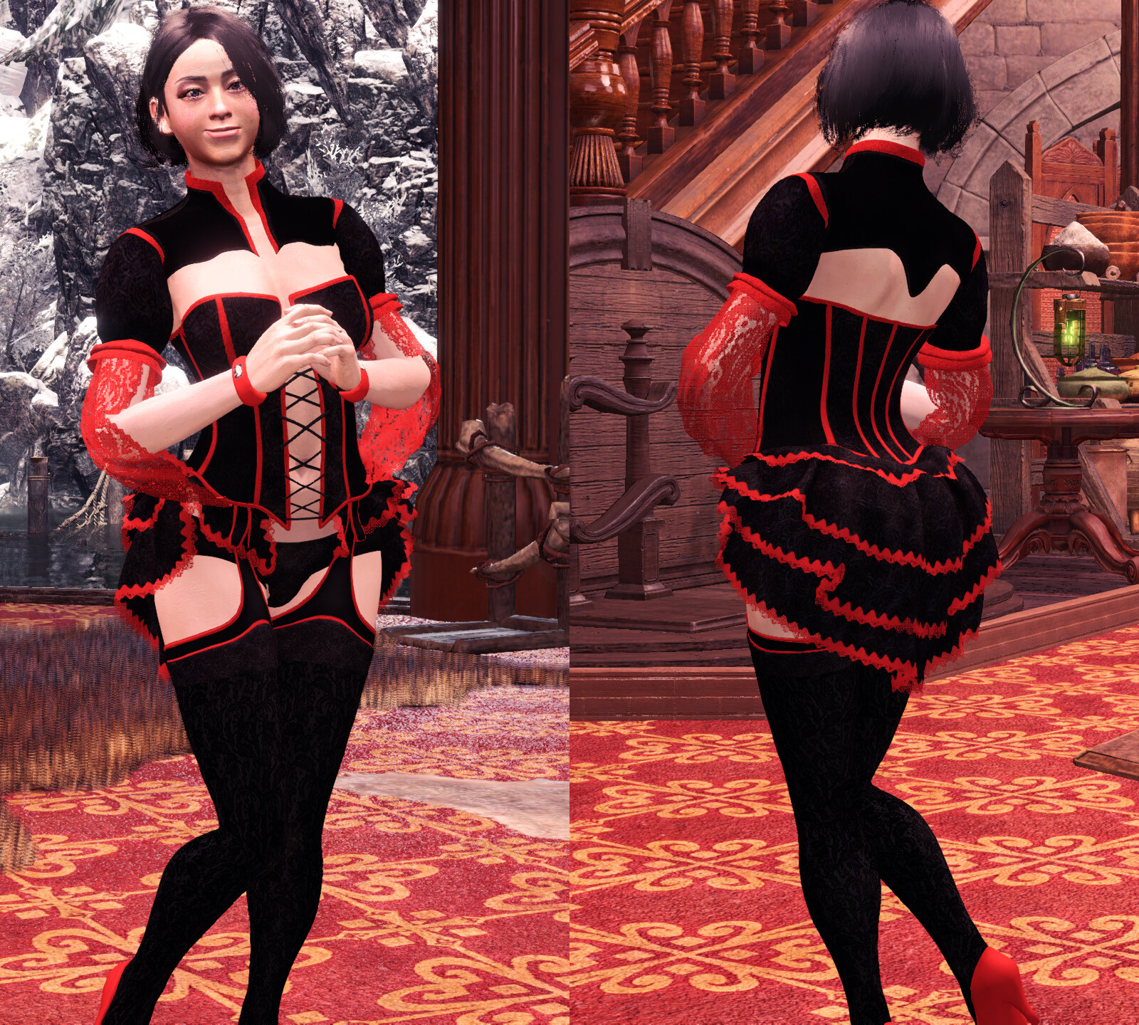 【怪物猎人世界外观MOD】sinfulwitch-小小MOD吧