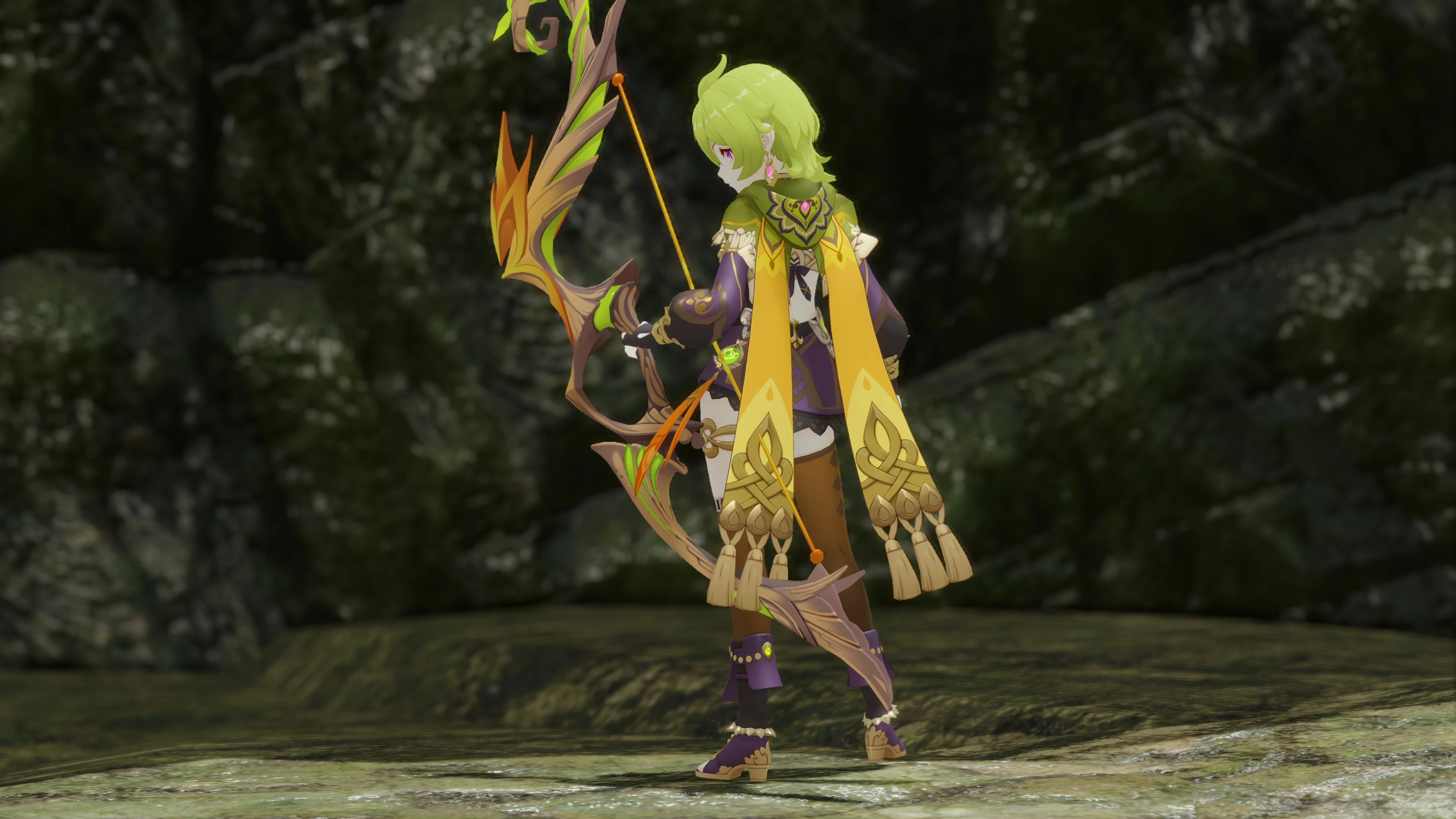 Genshin Impact Collei 带武器（弓）