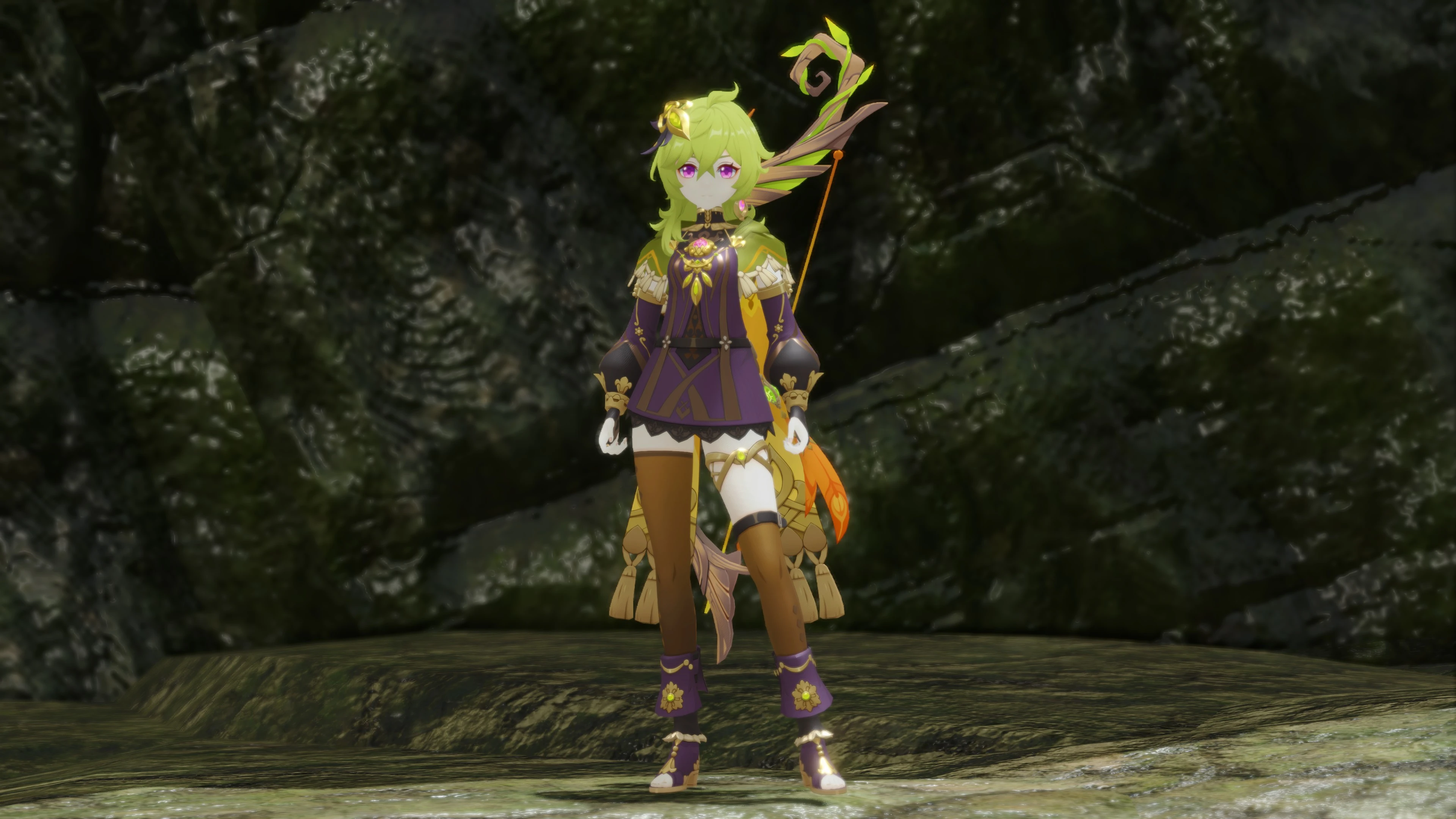 Genshin Impact Collei 带武器（弓）