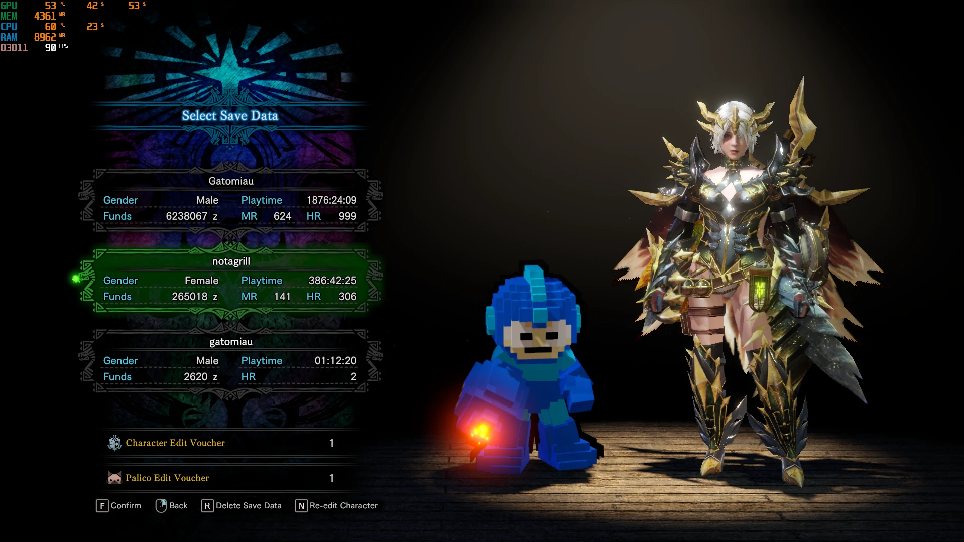 Frontier Guanzorumu FEMALE 盔甲-小小MOD吧